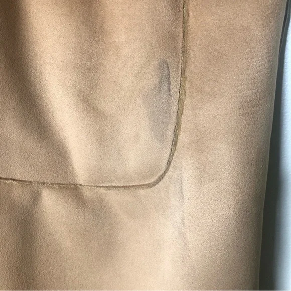 Jones New York Reversible Faux Fur Coat in Camel, size 2X. - Picture 12 of 14